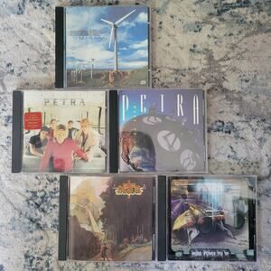 Petra CD Lot (5) – Wake-Up Call, More Power, Unseen Power, God Fixation VG+